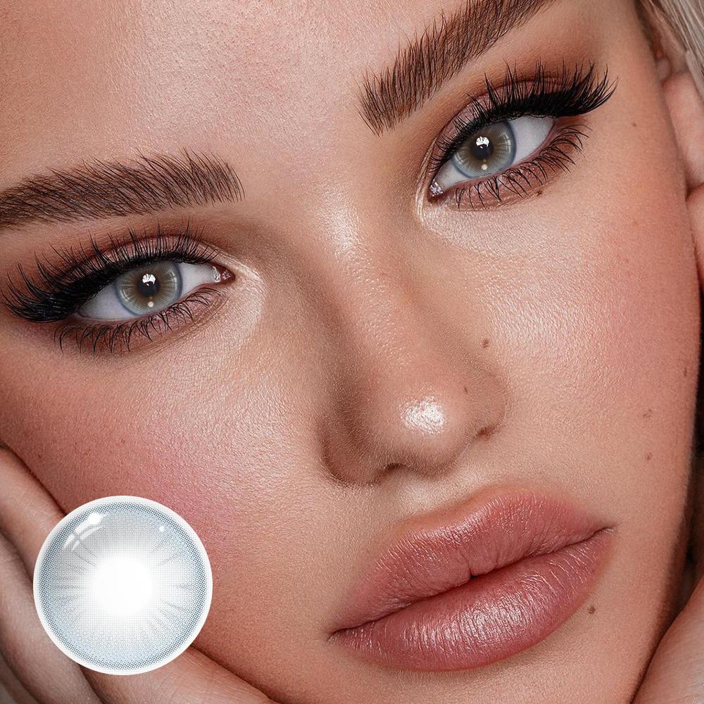 Avery Light Blue Coloured Contact Lenses Secondary image