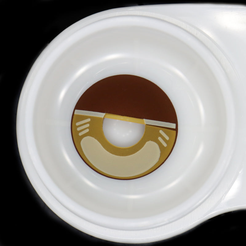 Cosplay Agatsuma Zenitsu Coffee Coloured Contact Lenses Secondary image
