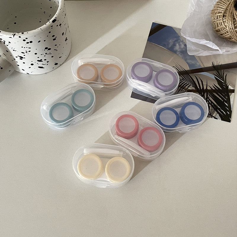 INS Morandi Girl Heart Colored Contact Lens Case