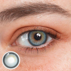 Asteriea Blue Prescription Coloured Contact Lenses