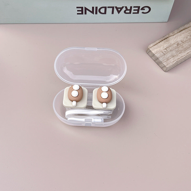 Press Box Colored Contact Lens Case