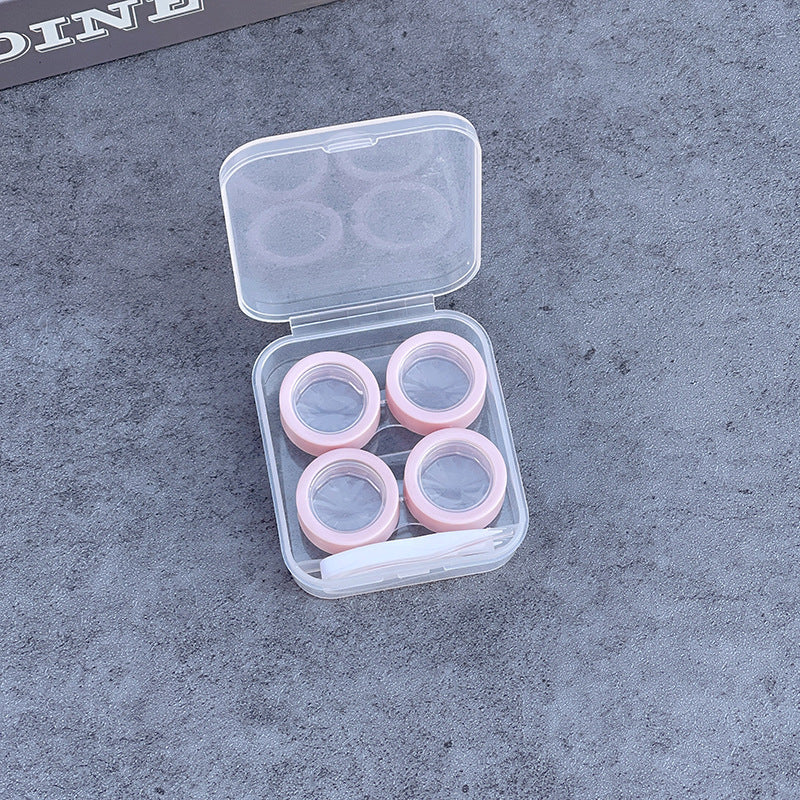 INS Simple Style Colored Contact Lens Case