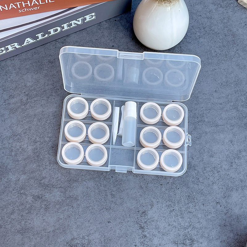 INS Simple Style Colored Contact Lens Case