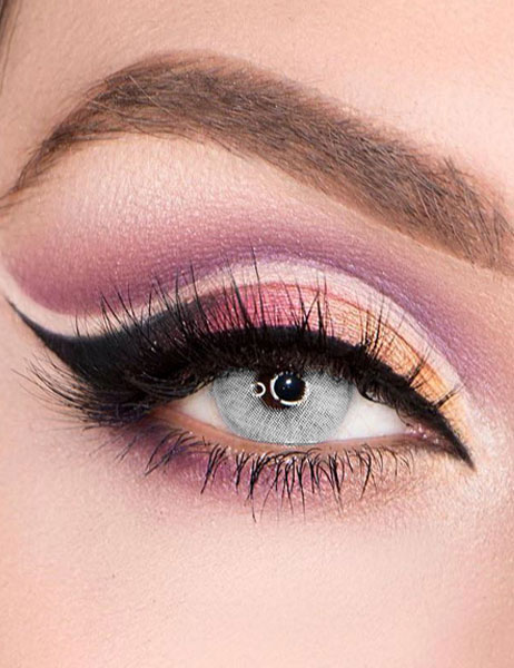 BEESWAX PONY GRAY Coloured Contact Lenses Secondary image
