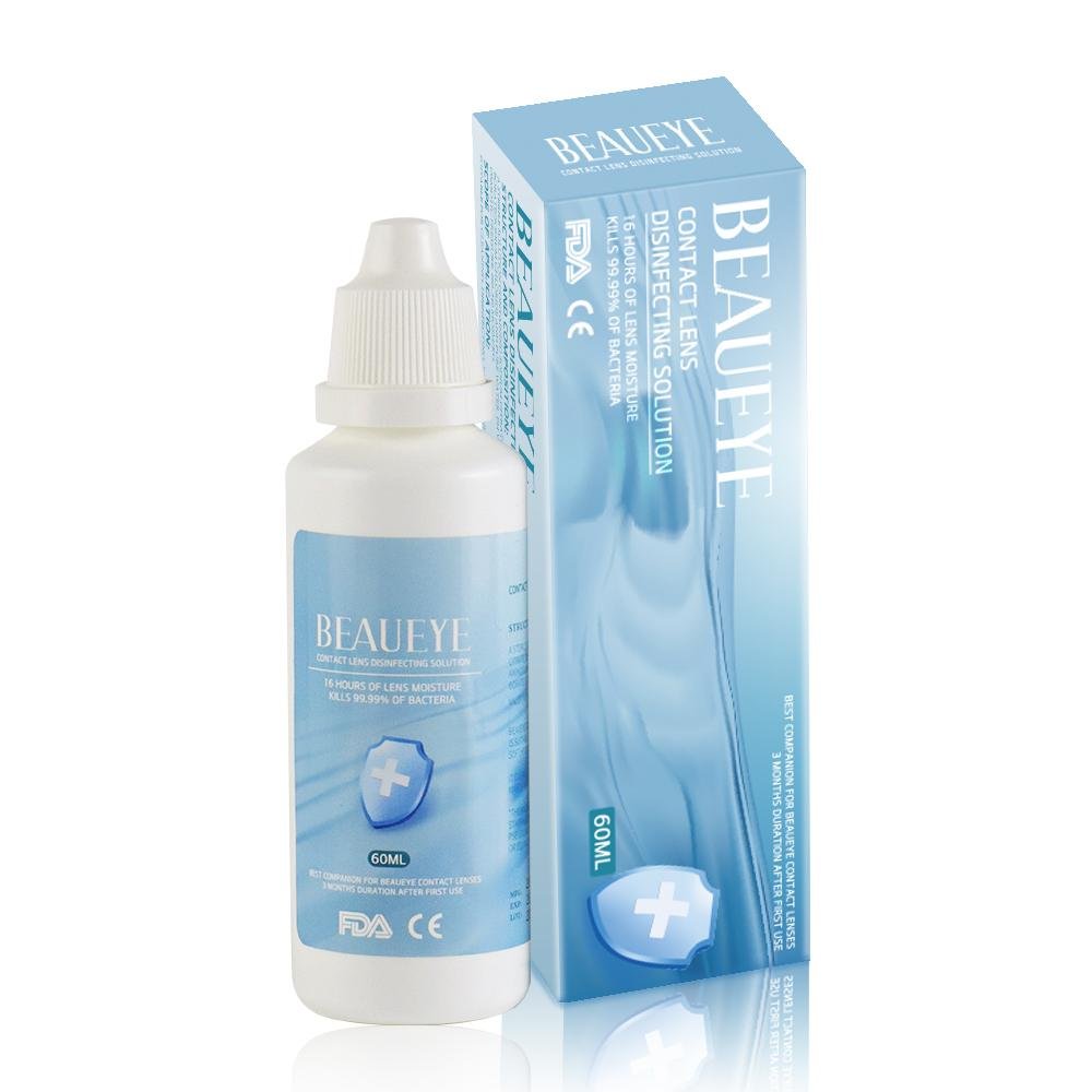 BEAUEYE Marilyn Contact Lens Disinfecting Solution (60 ml) - BEAUEYE (UK) Main image