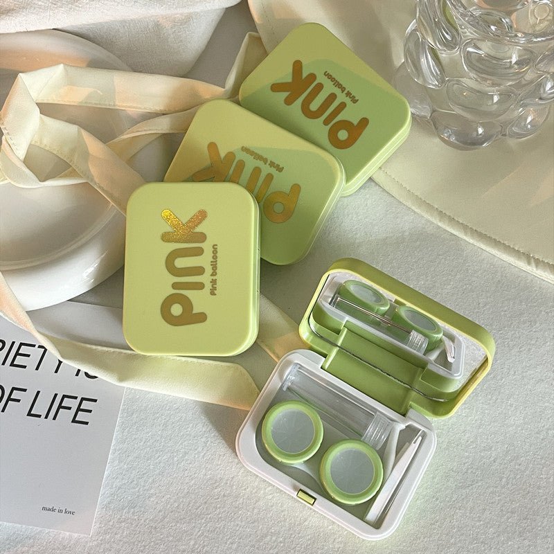 Bronzing Design Colored Contact Lens Case - BEAUEYE (UK)
