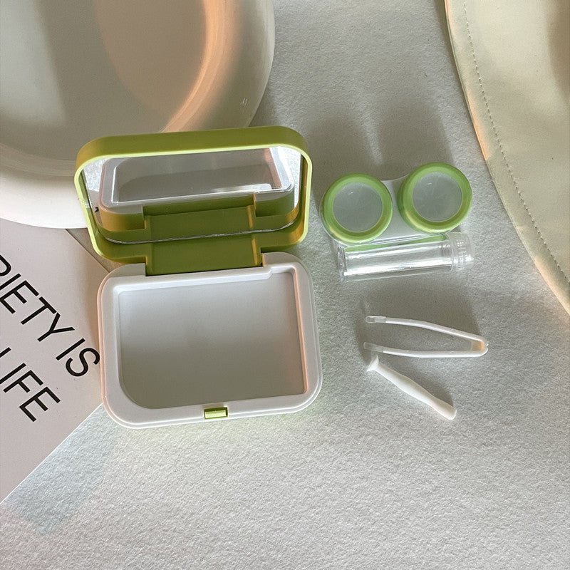 Bronzing Design Colored Contact Lens Case - BEAUEYE (UK)