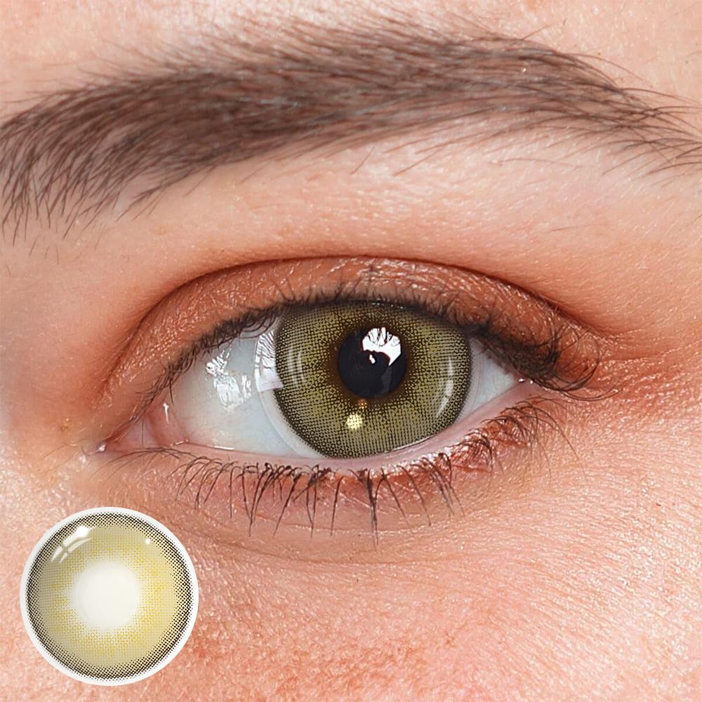 Butter Brown Coloured Contact Lenses - BEAUEYE (UK) Main image