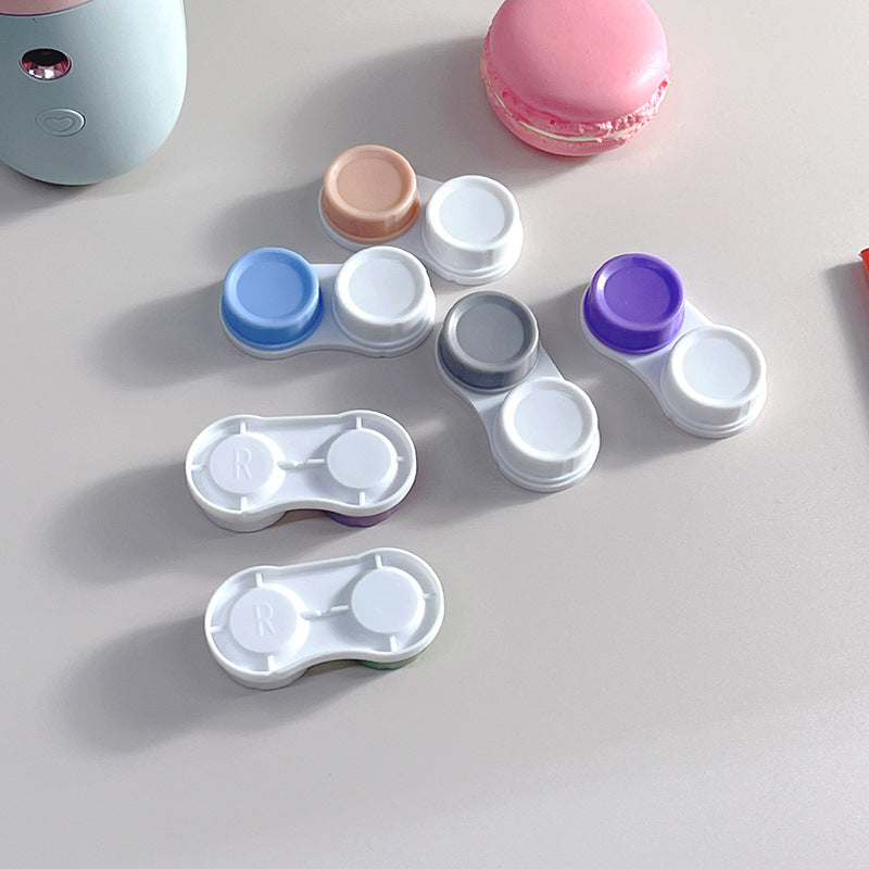 Minimalist Colored Contact Lens Case