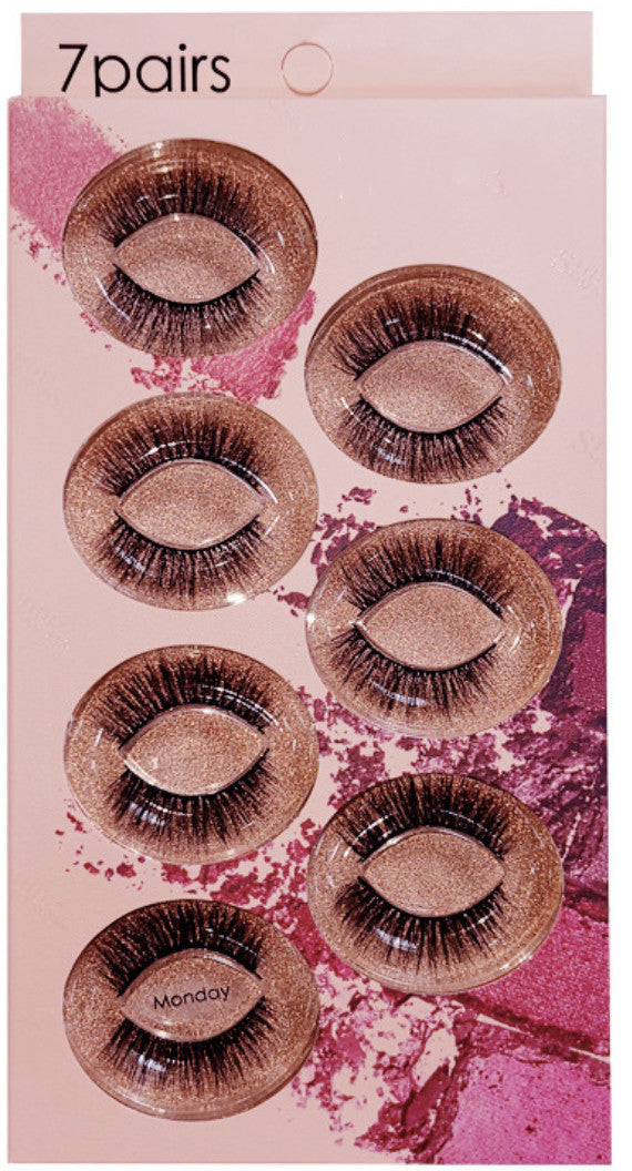 Monday 7 Piece Mink Hair Eyelashes