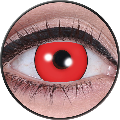 Halloween Red vampire Colored Contact Lenses