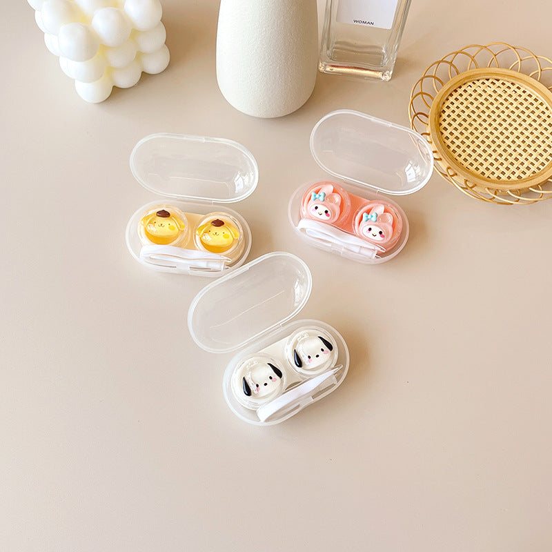 Simple Cute DIY Colored Contact Lens Case