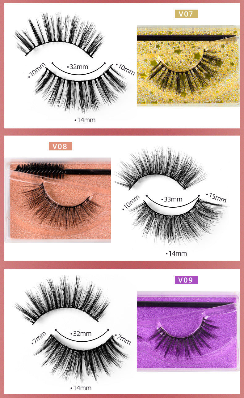 3D 1 Piece Mink Hair Eyelashes