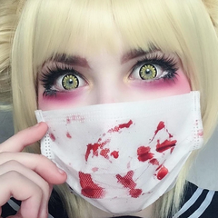 Halloween Miracle Yellow Prescription Colored Contact Lenses