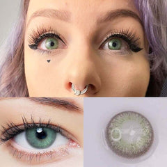 Wildcat Green Prescription Colored Contact Lenses