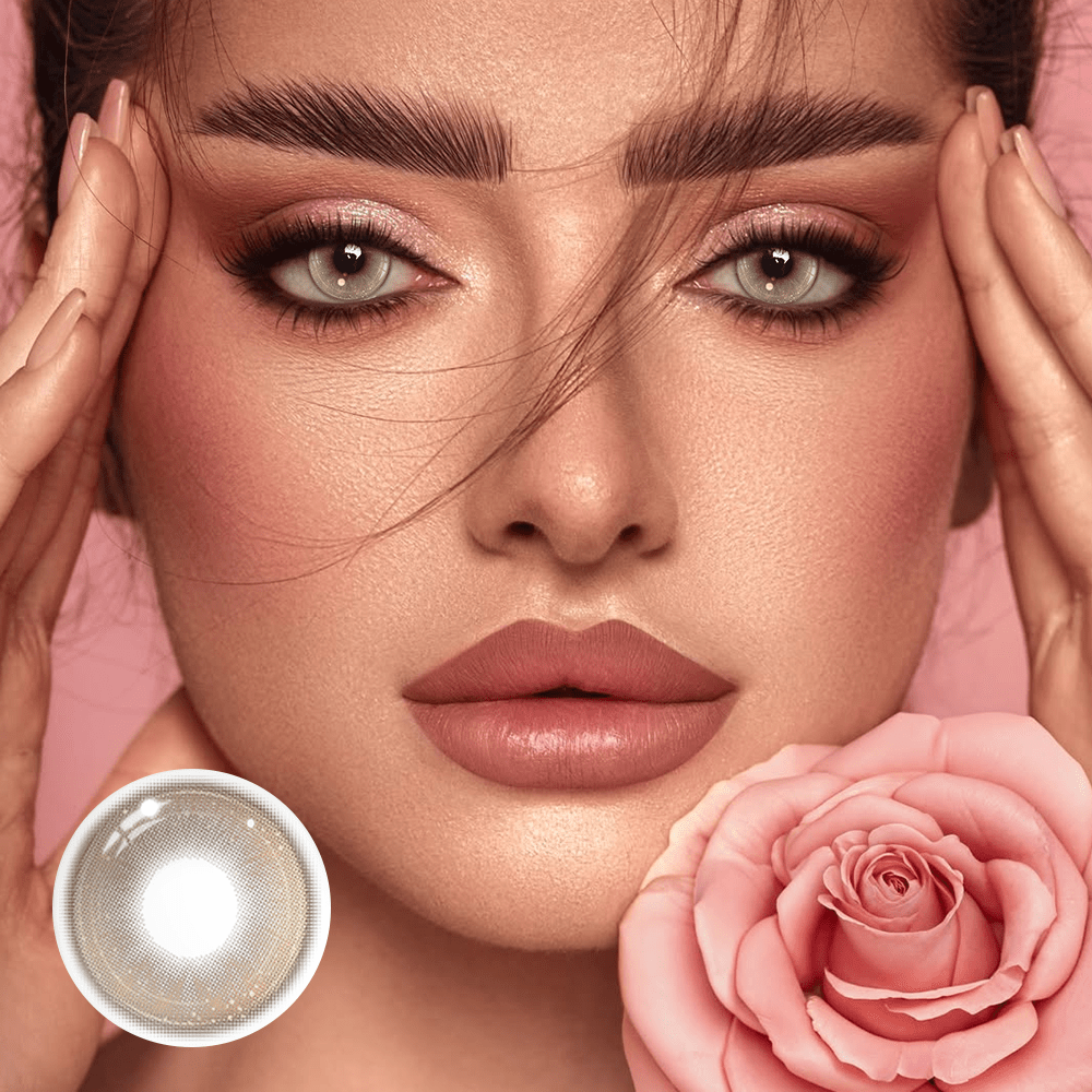 Calytrix Brown Coloured Contact Lenses Secondary image
