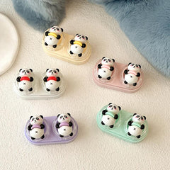 Cartoon Bear Colored Contact Lens Case - BEAUEYE (UK)
