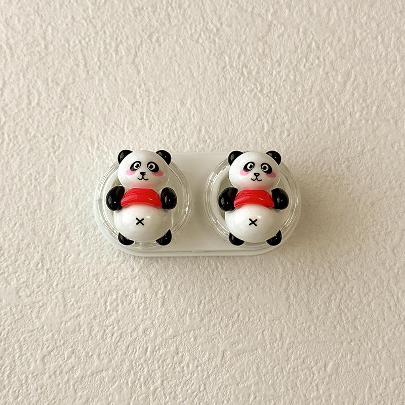 Cartoon Bear Colored Contact Lens Case - BEAUEYE (UK)