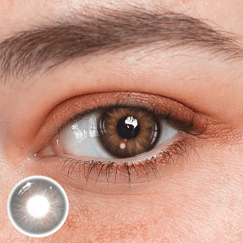 Cassia Black Coloured Contact Lenses - BEAUEYE (UK) Main image