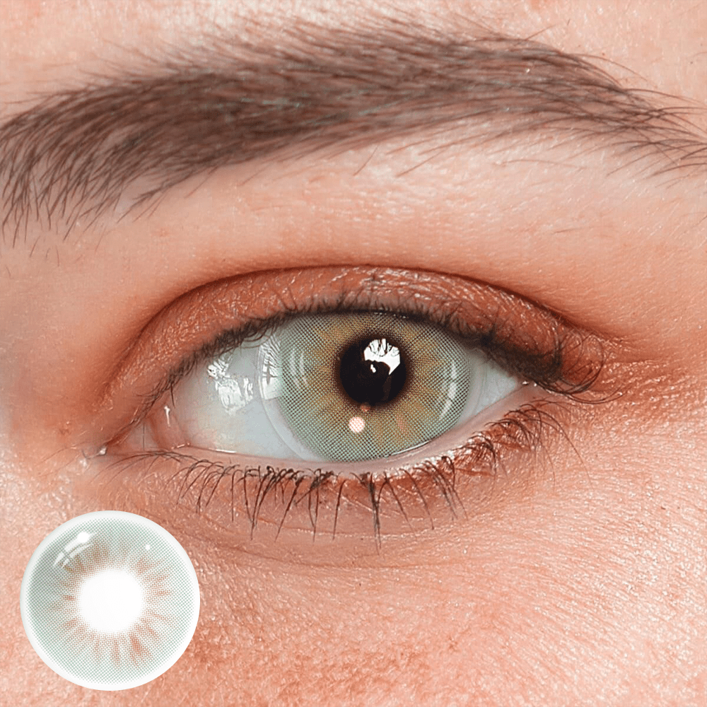 Cassia Green Coloured Contact Lenses - BEAUEYE (UK)