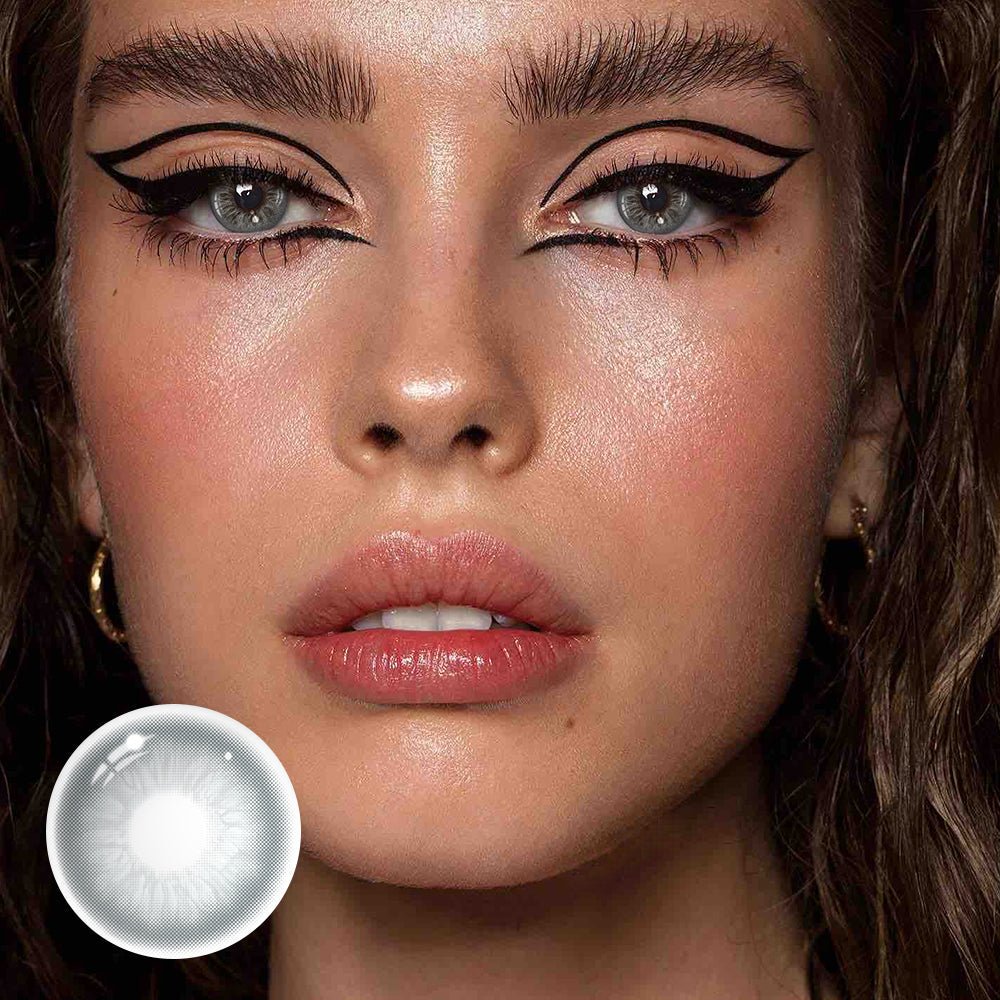 Celeste Gray Coloured Contact Lenses Secondary image