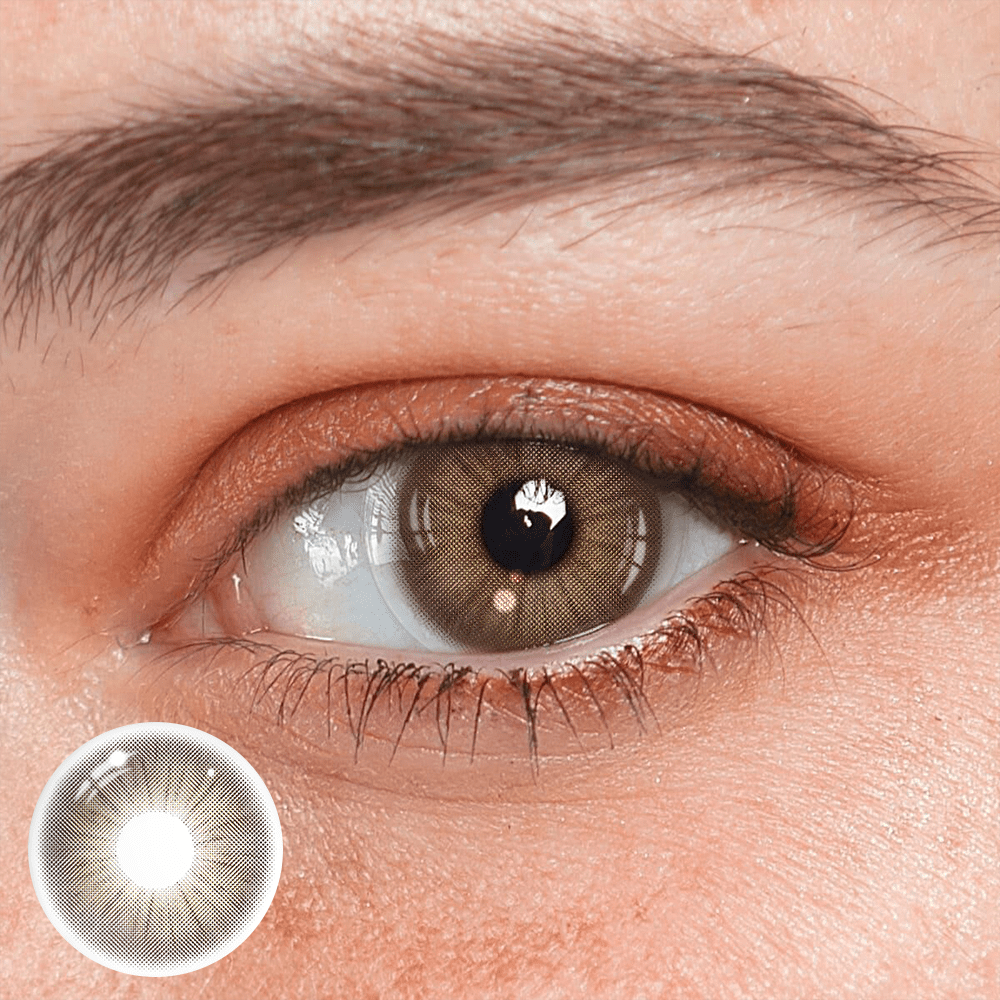 Claudina Brown Coloured Contact Lenses - BEAUEYE (UK) Main image