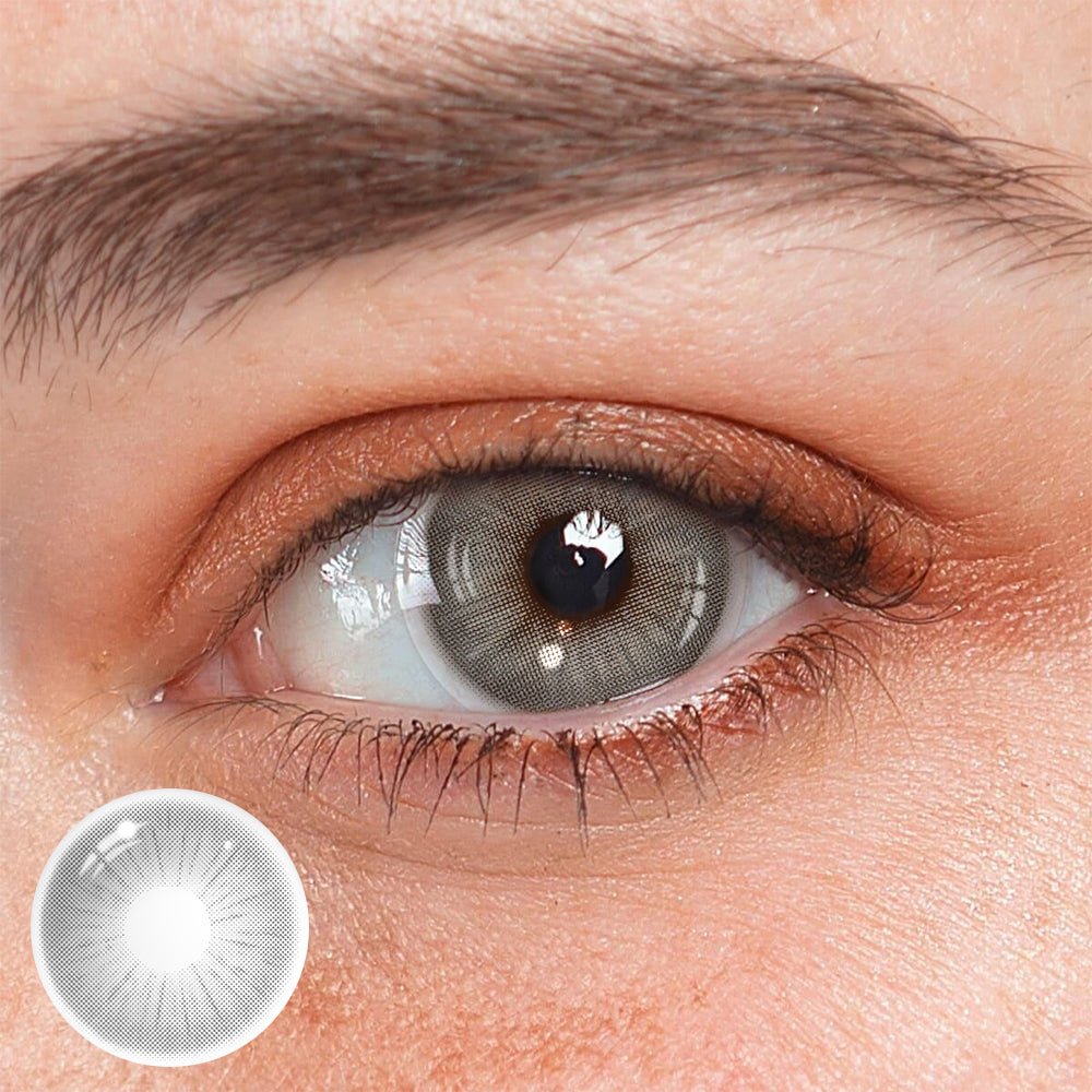 Claudina Gray Coloured Contact Lenses - BEAUEYE (UK) Main image