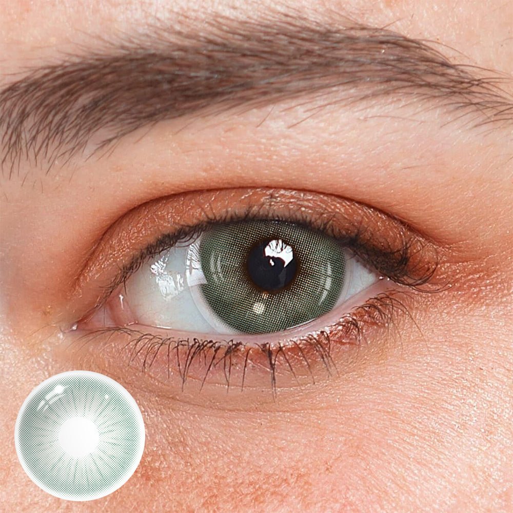 Claudina Green Coloured Contact Lenses - BEAUEYE (UK) Main image