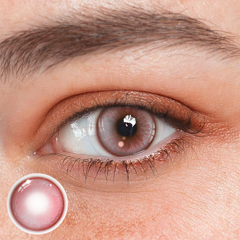 Cosplay Ethereal Pink Coloured Contact Lenses
