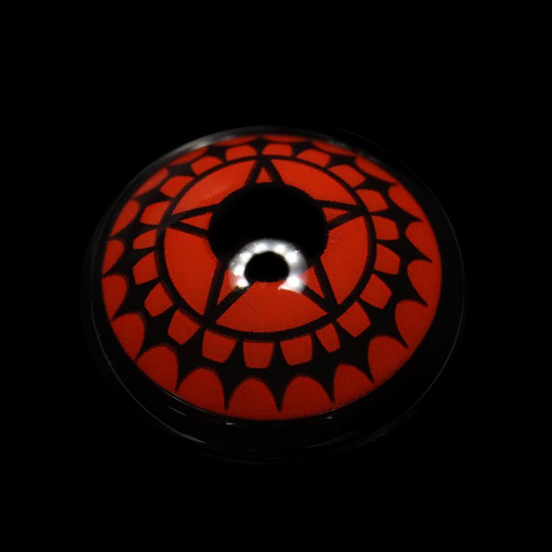 Cosplay Black Butler Blood Red Coloured Contact Lenses Secondary image