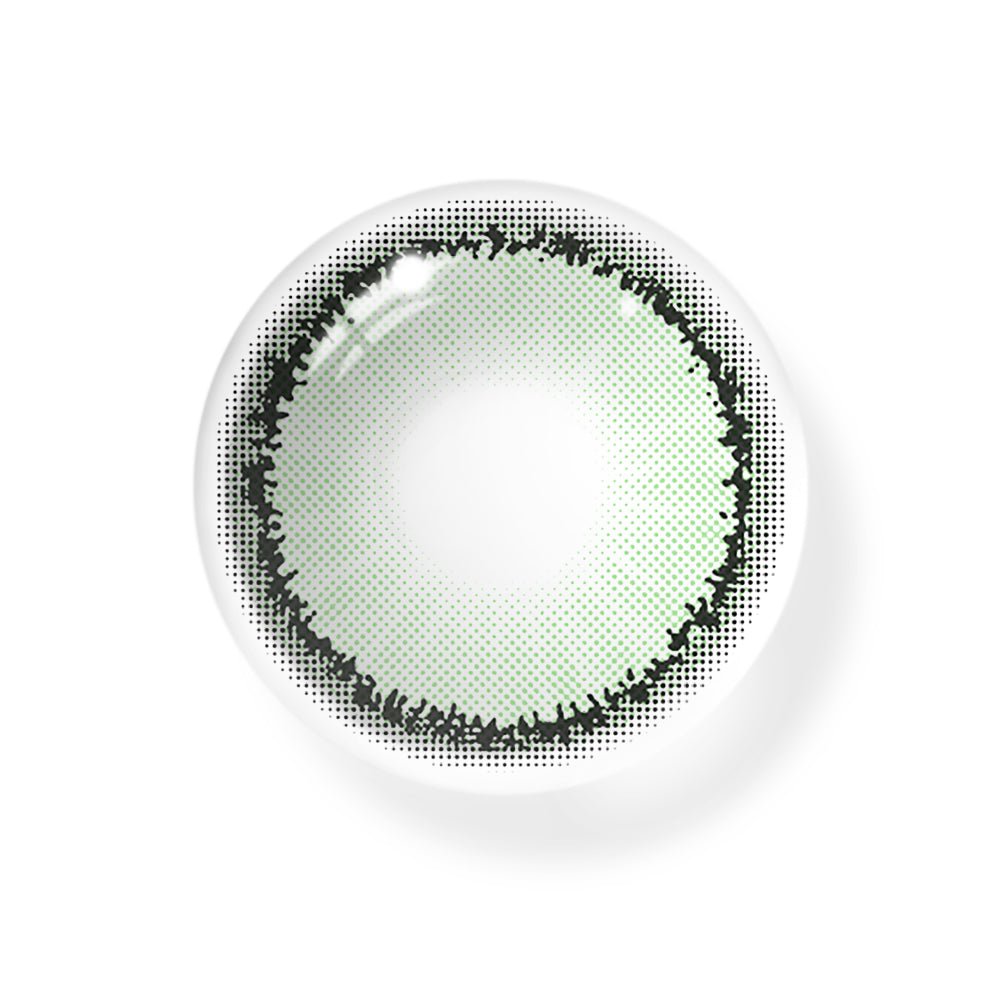Cosplay Cartoon Eye Green Coloured Contact Lenses Secondary image