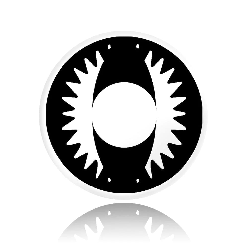 Cosplay Wild Cat Eye White Coloured Contact Lenses Secondary image
