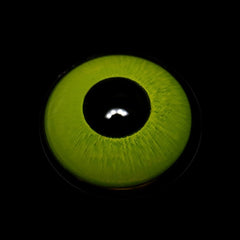 Cosplay Circle Line Yellow Coloured Contact Lenses - BEAUEYE (UK)