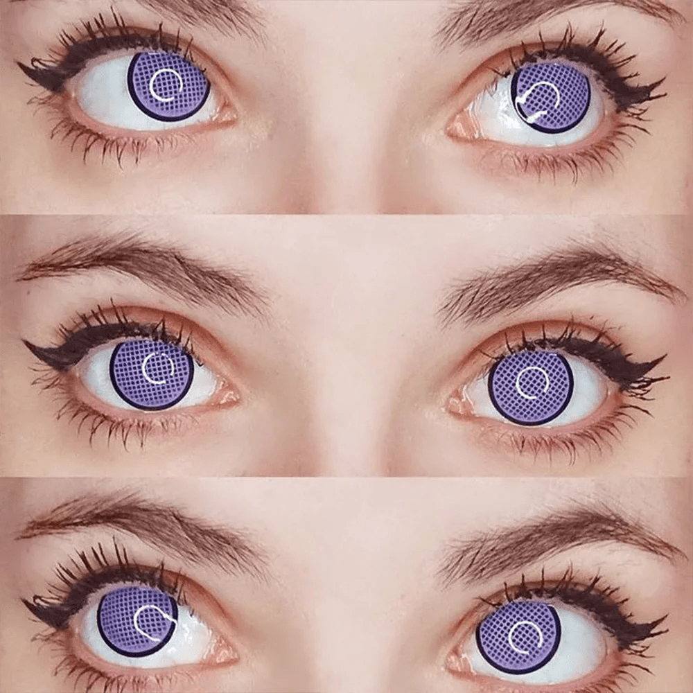Cosplay Demon Slayer Kochou Shinobu Purple Coloured Contact Lenses Secondary image