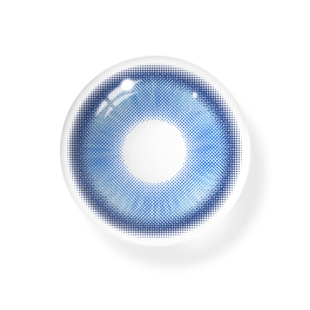 Cosplay Fairy Blue Coloured Contact Lenses Secondary image