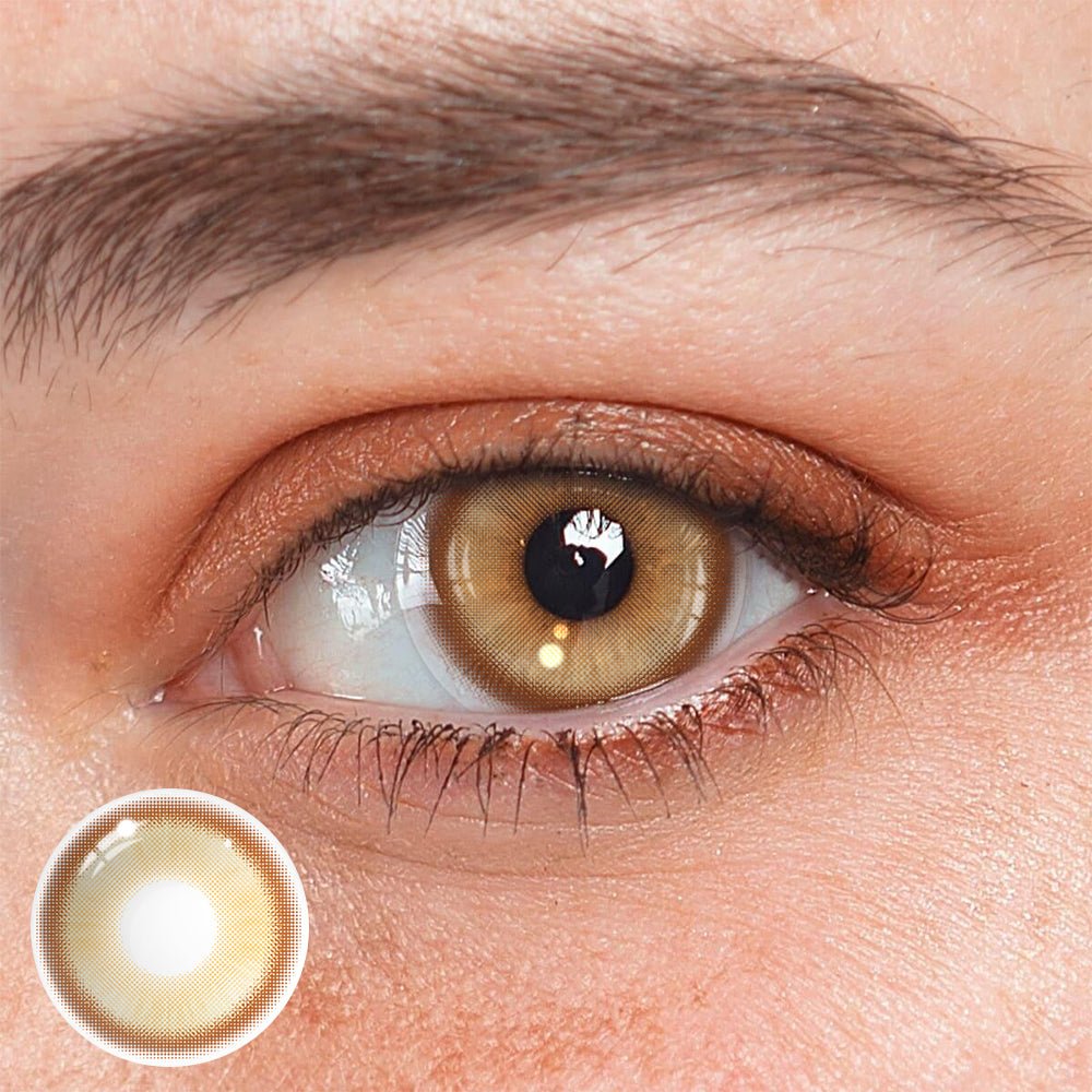 Cosplay Fairy Brown Coloured Contact Lenses - BEAUEYE (UK) Main image