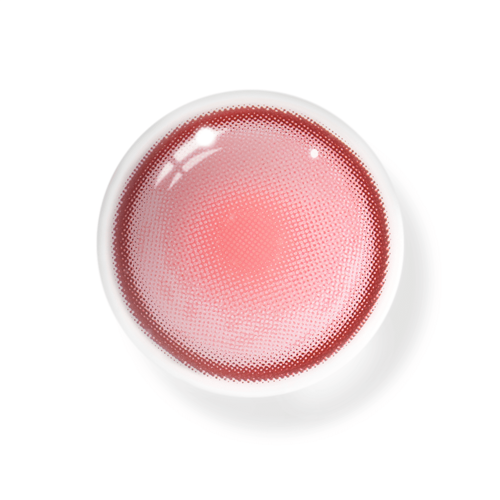 Cosplay Fairy Pink Coloured Contact Lenses Secondary image
