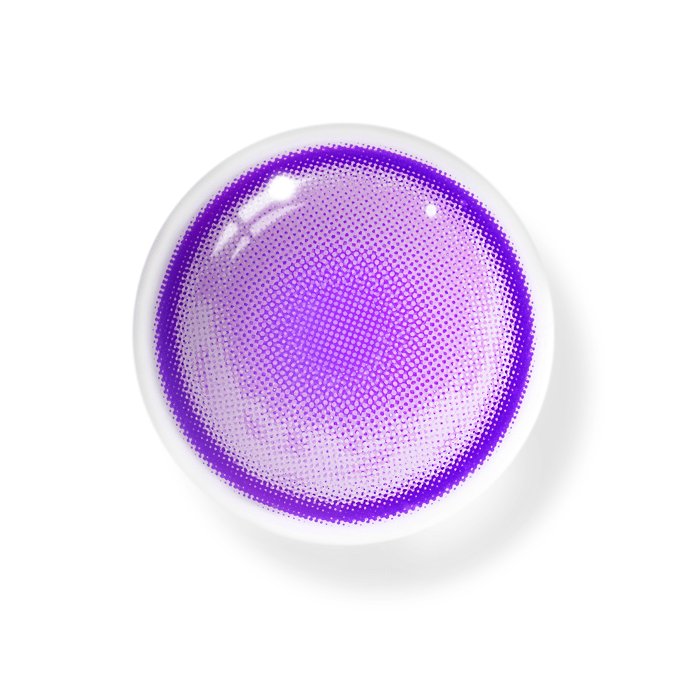 Cosplay Fairy Purple Coloured Contact Lenses Secondary image