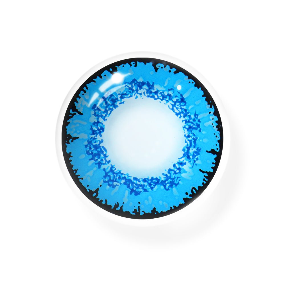 Cosplay Genshin Impact Candace Dark Blue Coloured Contact Lenses Secondary image