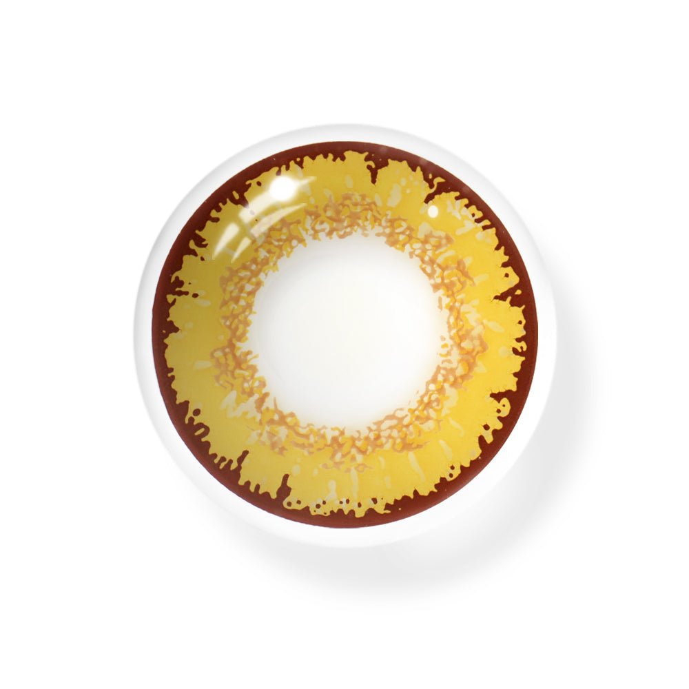 Cosplay Genshin Impact Candace Gold Yellow Coloured Contact Lenses Secondary image