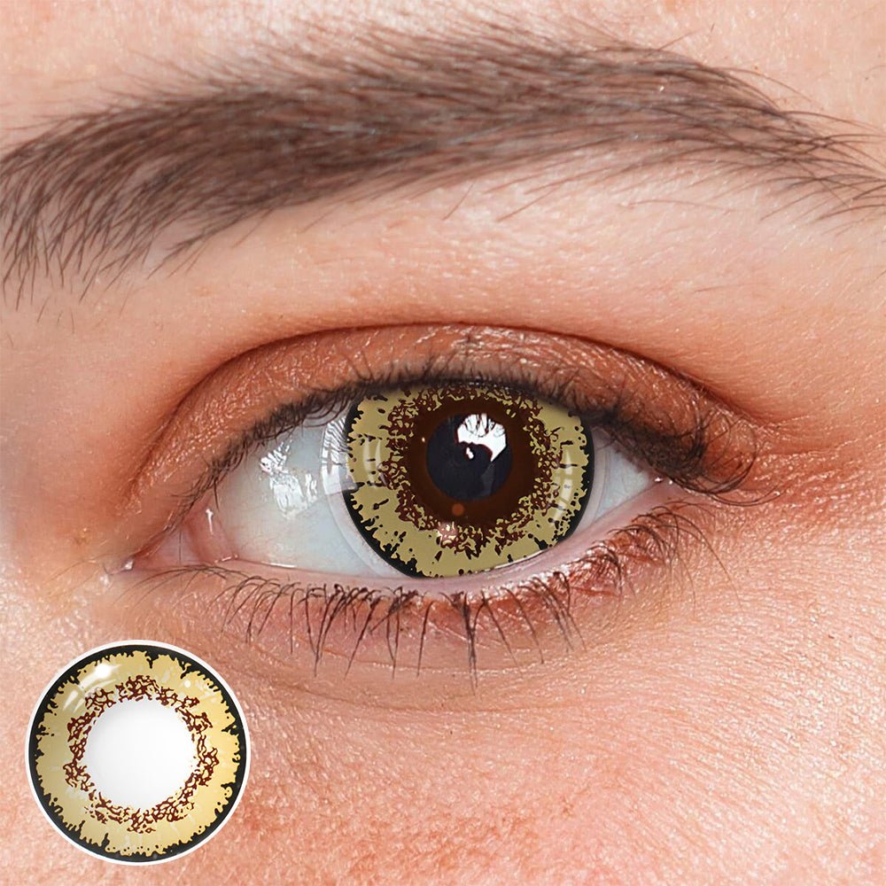 Cosplay Genshin Impact Faruzan Brown Coloured Contact Lenses - BEAUEYE (UK) Main image