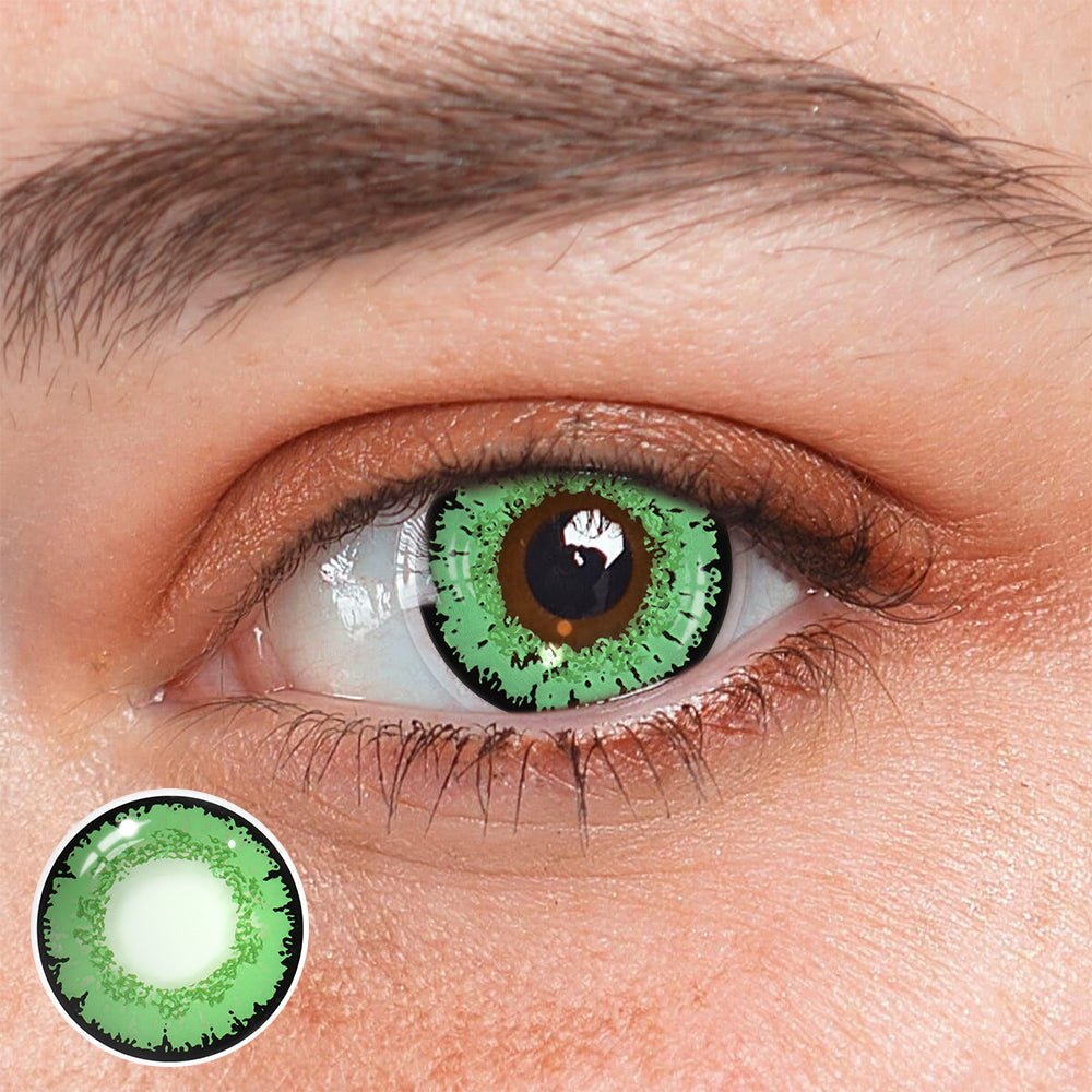 Cosplay Genshin Impact Nilou Green Coloured Contact Lenses - BEAUEYE (UK) Main image
