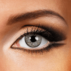 Cosplay Grey crack Gray Coloured Contact Lenses - BEAUEYE (UK)