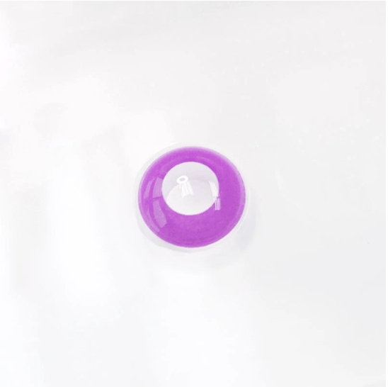 Cosplay Grey violet block Purple Coloured Contact Lenses - BEAUEYE (UK)
