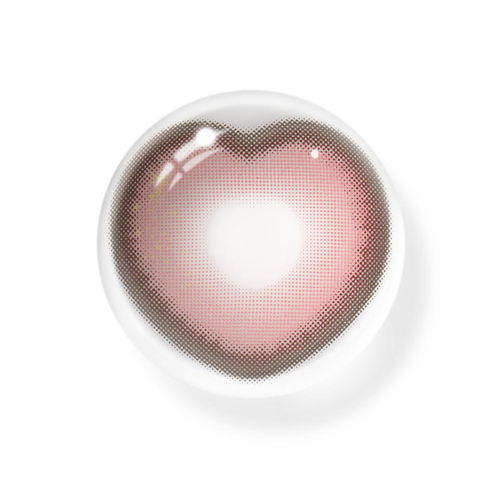 Cosplay Heart Shake Pink Coloured Contact Lenses Secondary image