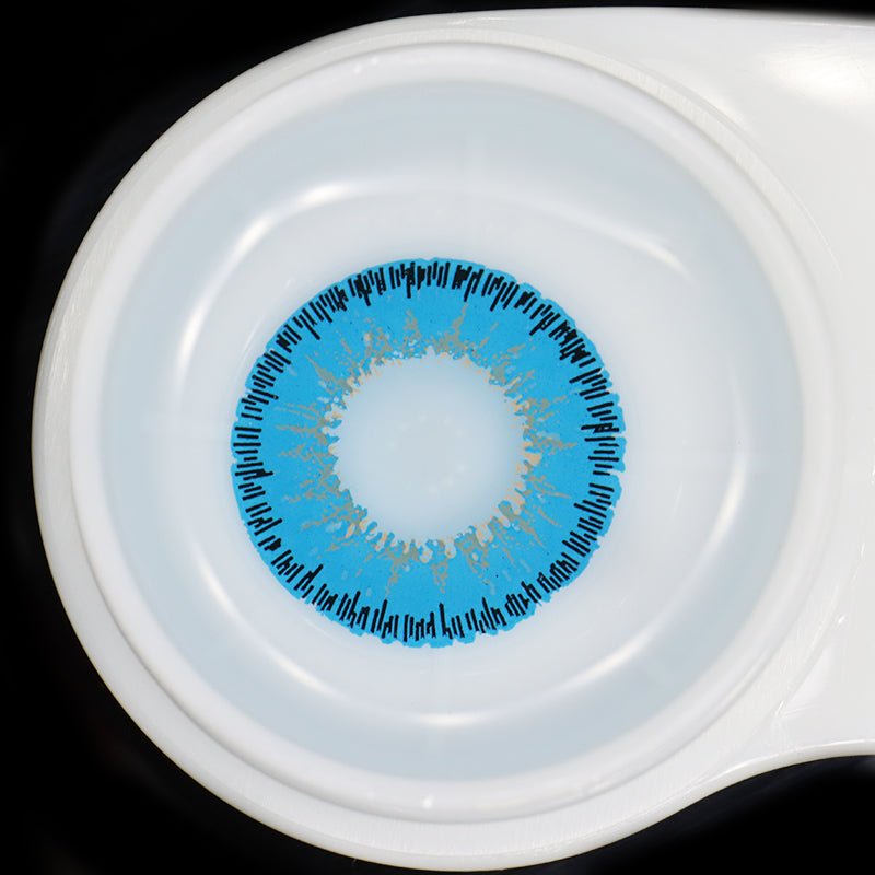 Cosplay Indians Blue Coloured Contact Lenses Secondary image