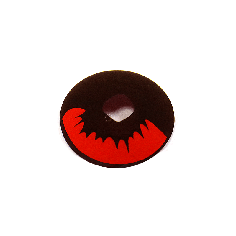 Cosplay KamadoTanjirou Red Coloured Contact Lenses - BEAUEYE (UK)