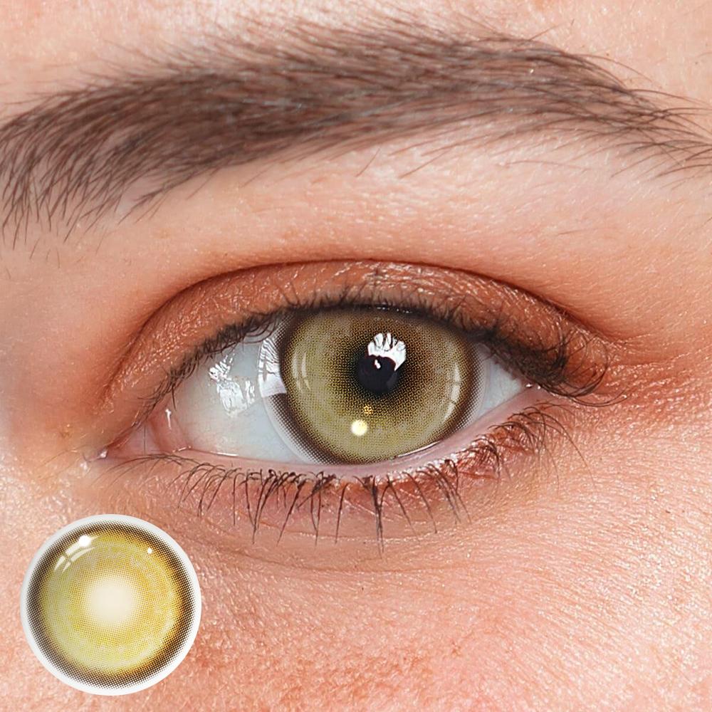 Cosplay KOI Brown Coloured Contact Lenses - BEAUEYE (UK) Main image
