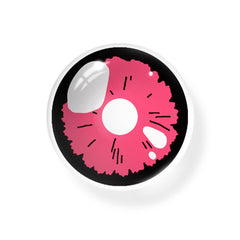 Cosplay Lobelia Kitagawa Pink Coloured Contact Lenses - BEAUEYE (UK)