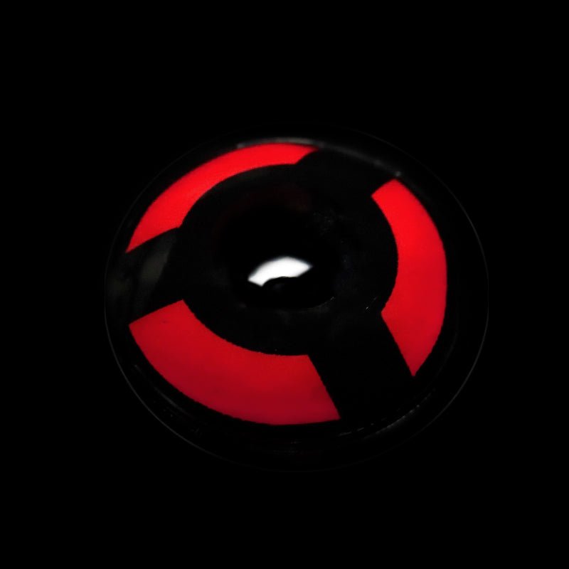 Cosplay NARUTO Uchiha Izuna Shalingan Red Prescription Coloured Contact Lenses Secondary image